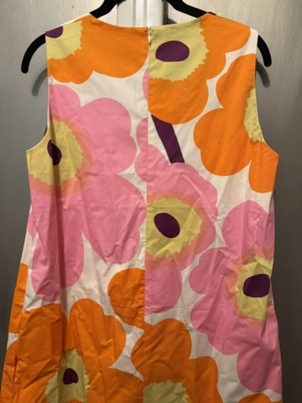 Marimekko Kestit Unikko Poplin Mini Shift Dress - NWT - RARE - Picture 13 of 16